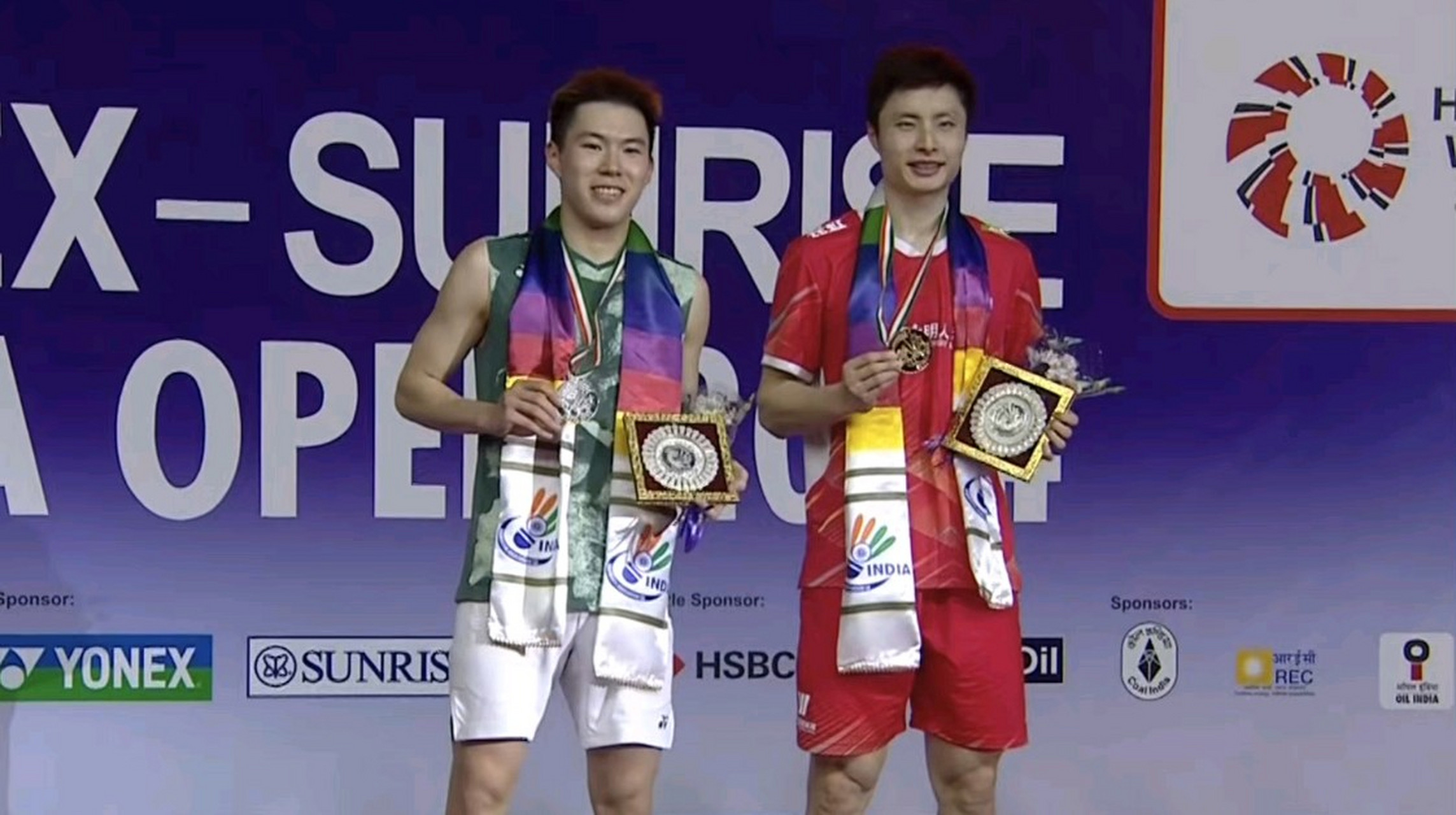 印度队险胜中国队，石宇奇带队取胜